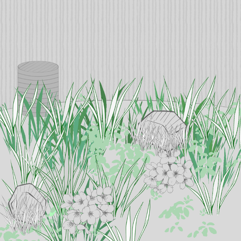Wild Grass and Rubble #192 static token preview