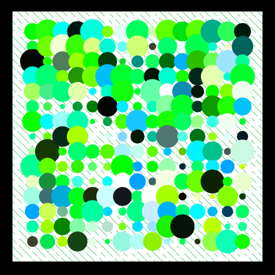 Dots in the Rain #20 static token preview