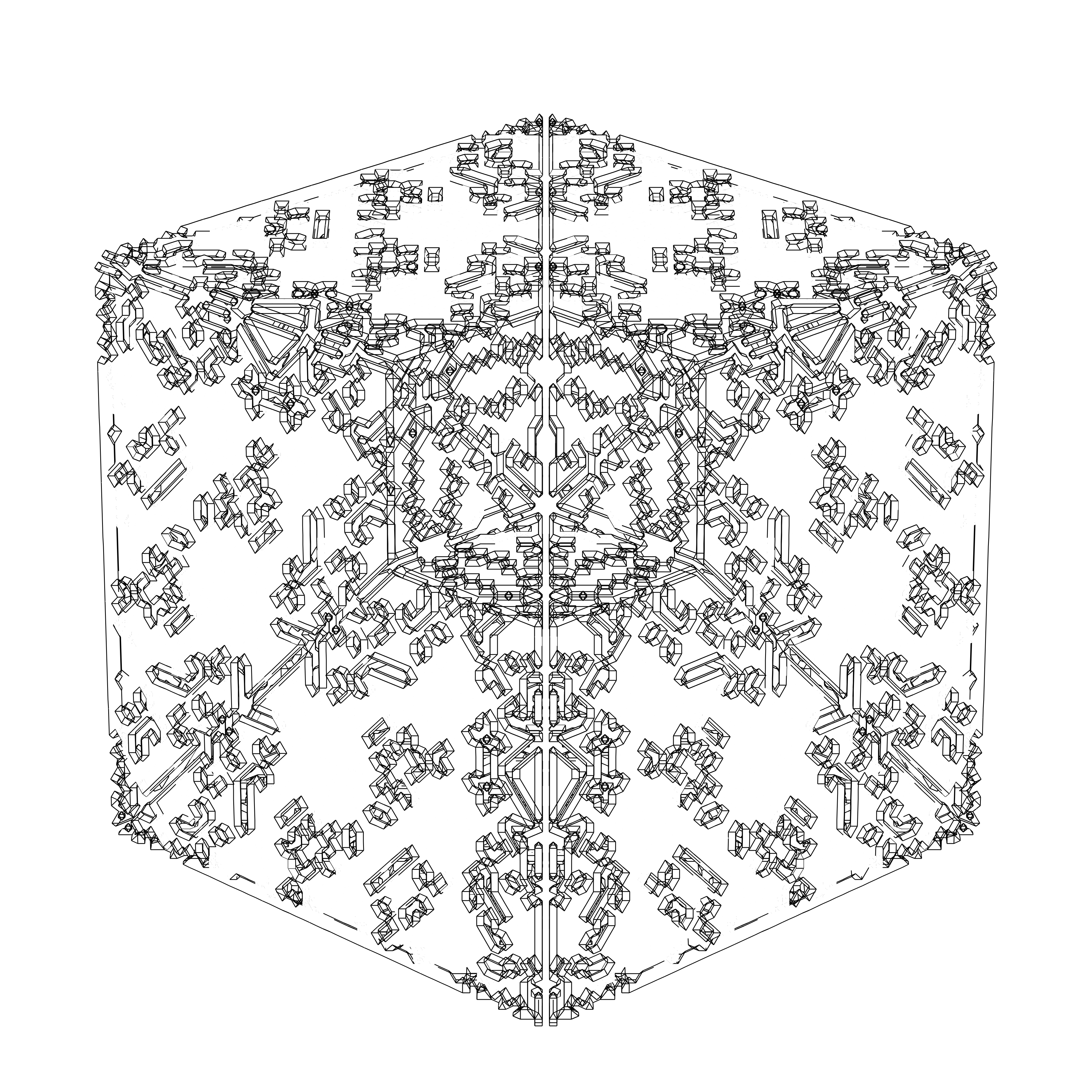 LL21 Alien Art Cube #741 static NFT preview