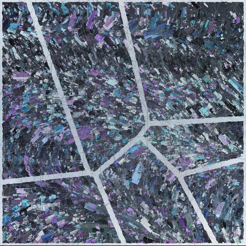 Fracture #77 static NFT preview