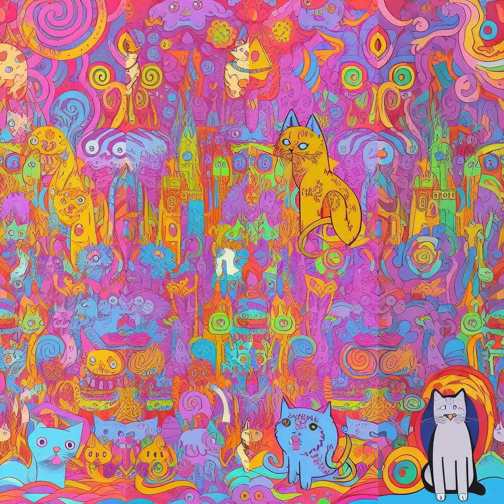 AI Cats #9 static token preview