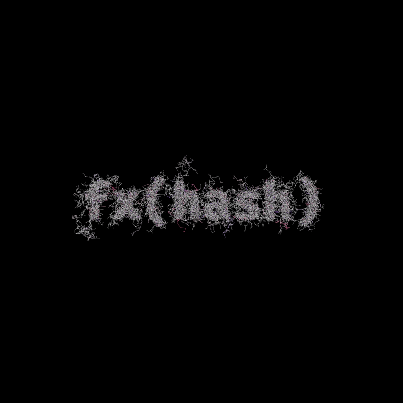 FXHASH Logo with Features #711 static token preview