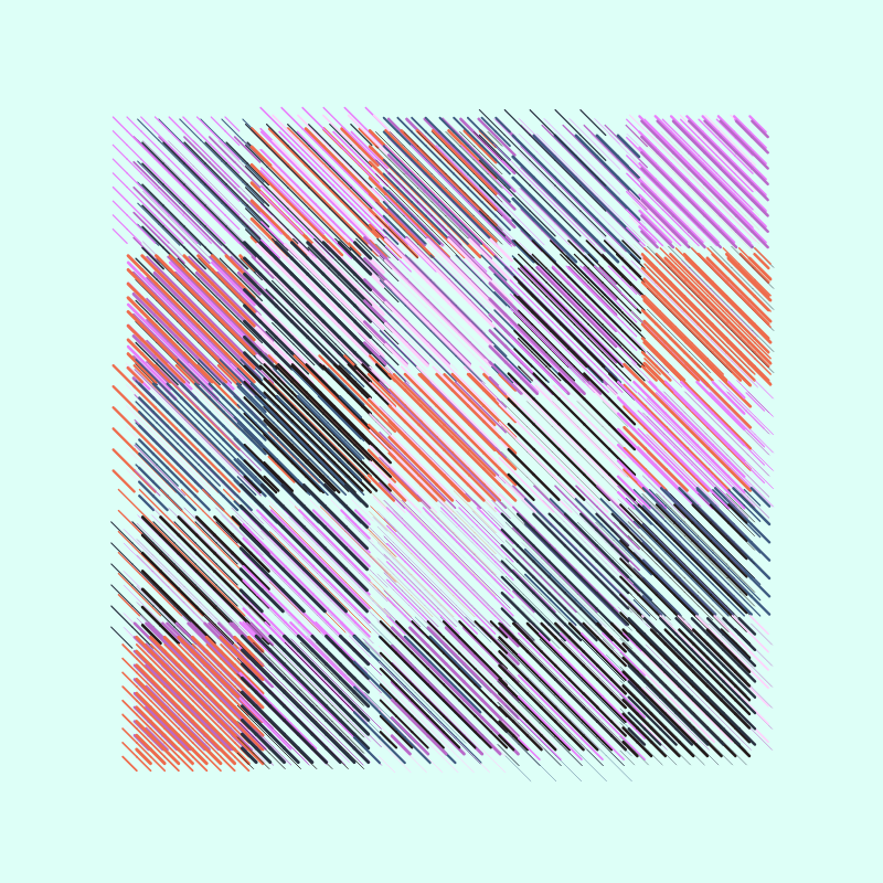 Generative Patchwork #18 static token preview