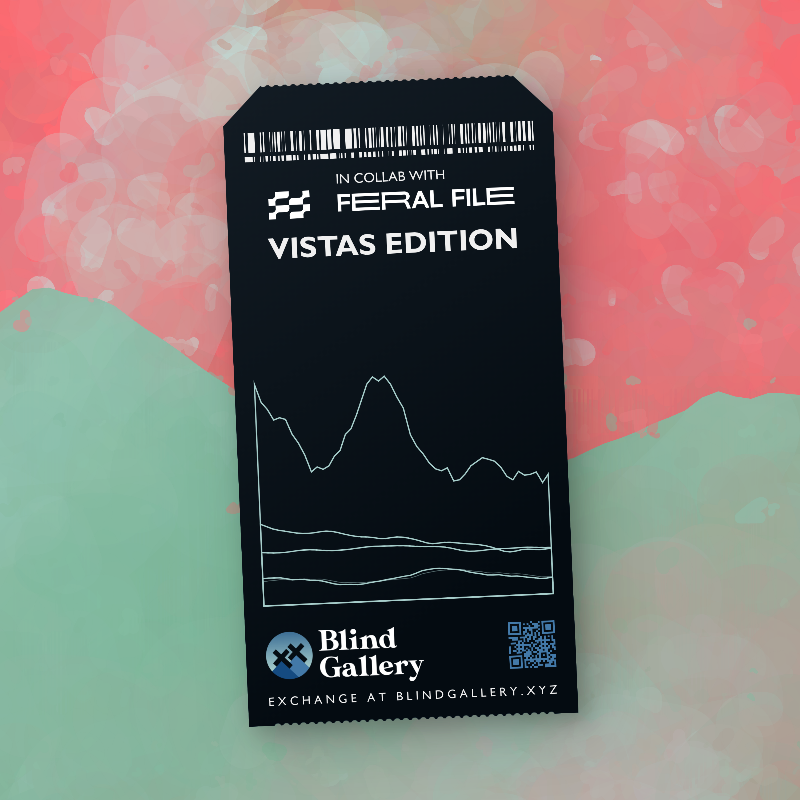 Blind Gallery Mint Pass (Vistas Edition) #174 static NFT preview