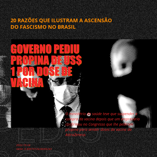 B4D - Brazil4Democracy #37 static NFT preview