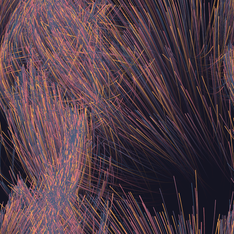 Strange Attractor Swarm #55 static token preview