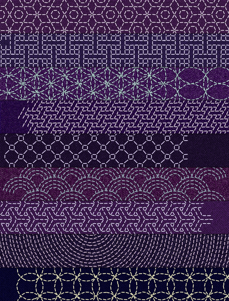 Sashiko #111 static NFT preview