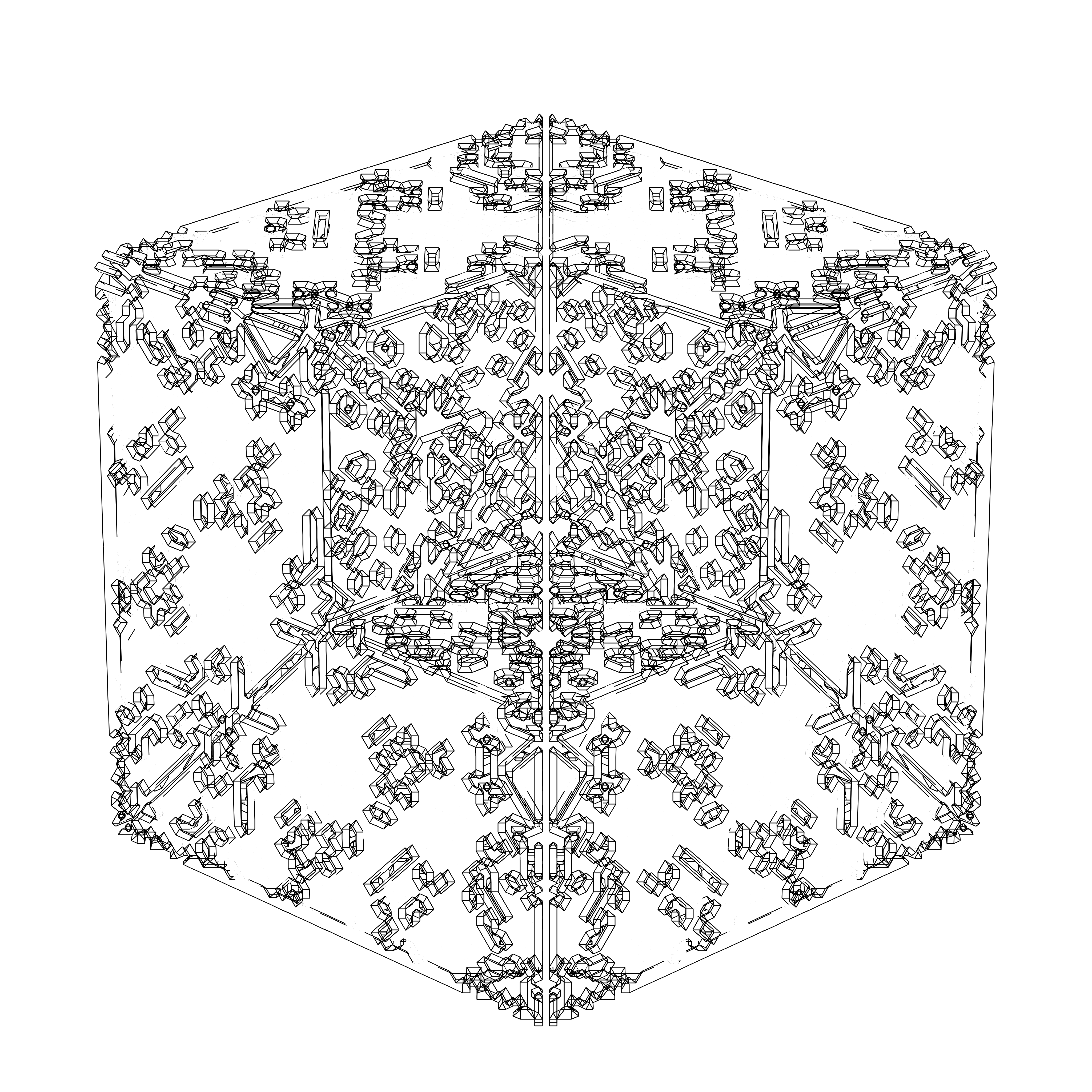 LL21 Alien Art Cube #35 static NFT preview