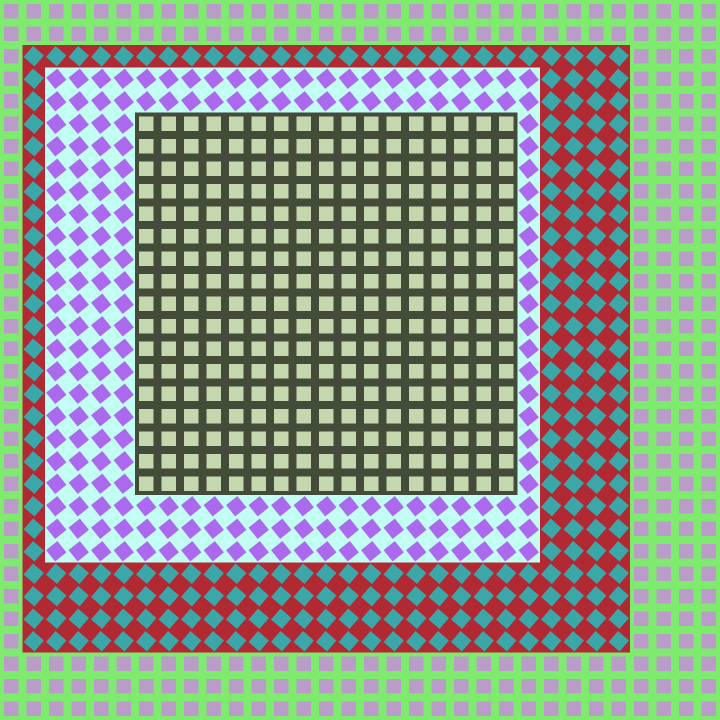 Square Planets #373 static NFT preview