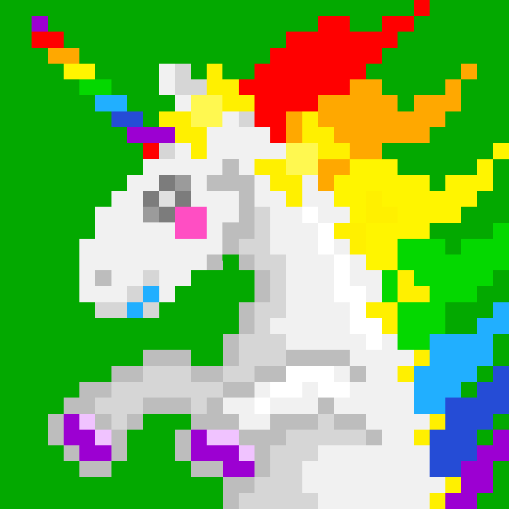 Unicorn #257 static NFT preview