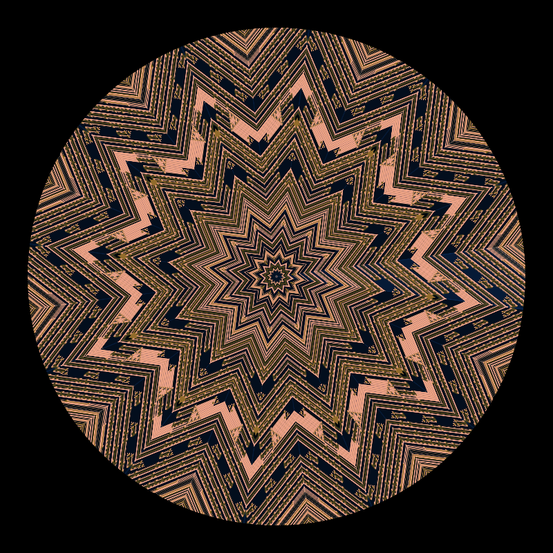Binary kaleidoscope #167 static token preview