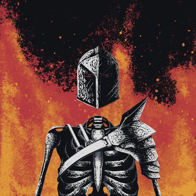$SKULL Knights #191 static NFT preview