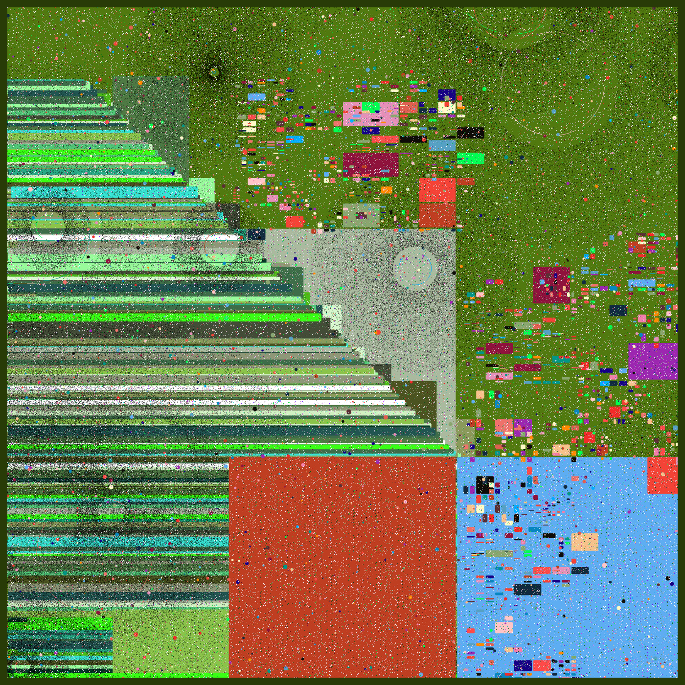 Abstract Memories #136 static token preview
