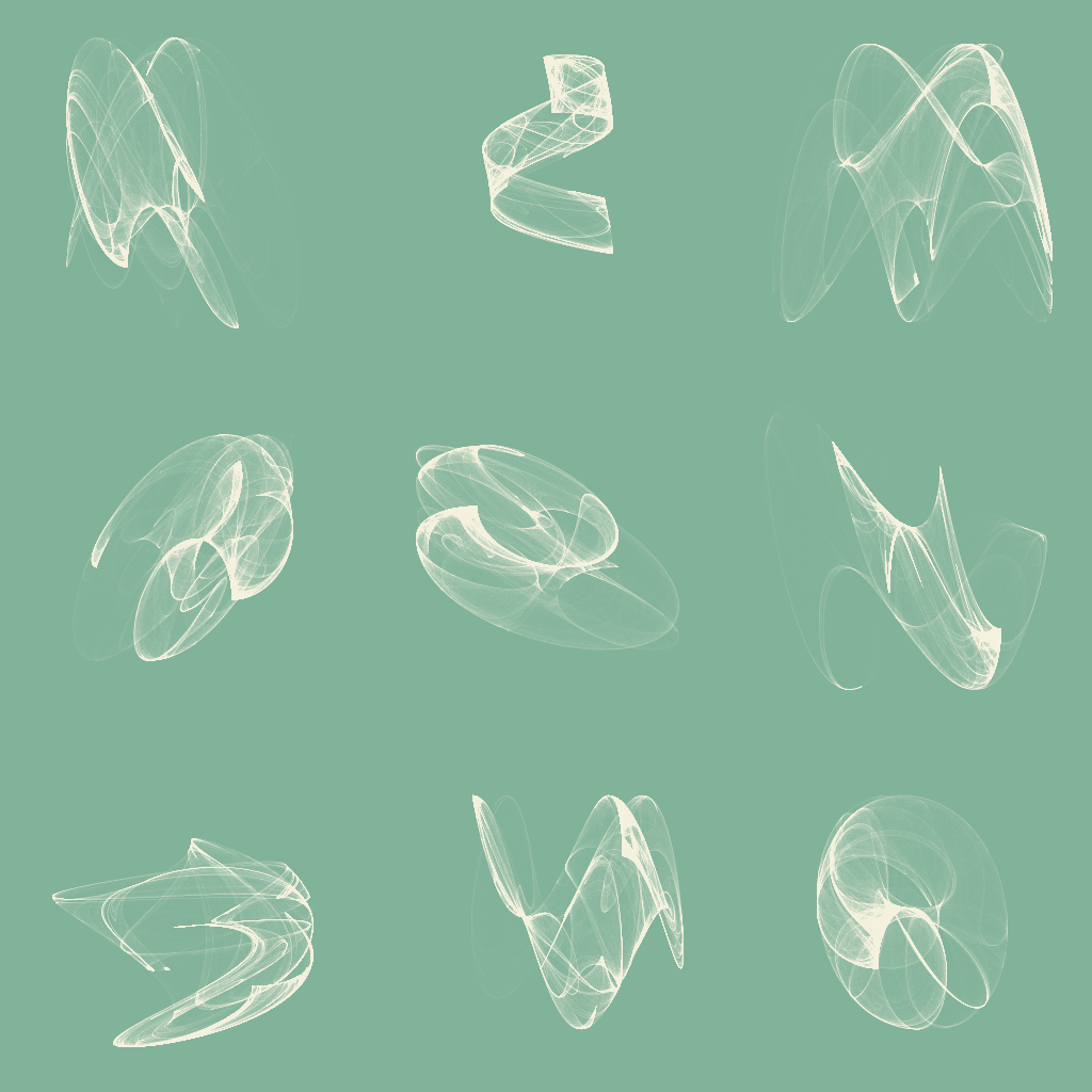 Attractors Bestiary #128 static NFT preview