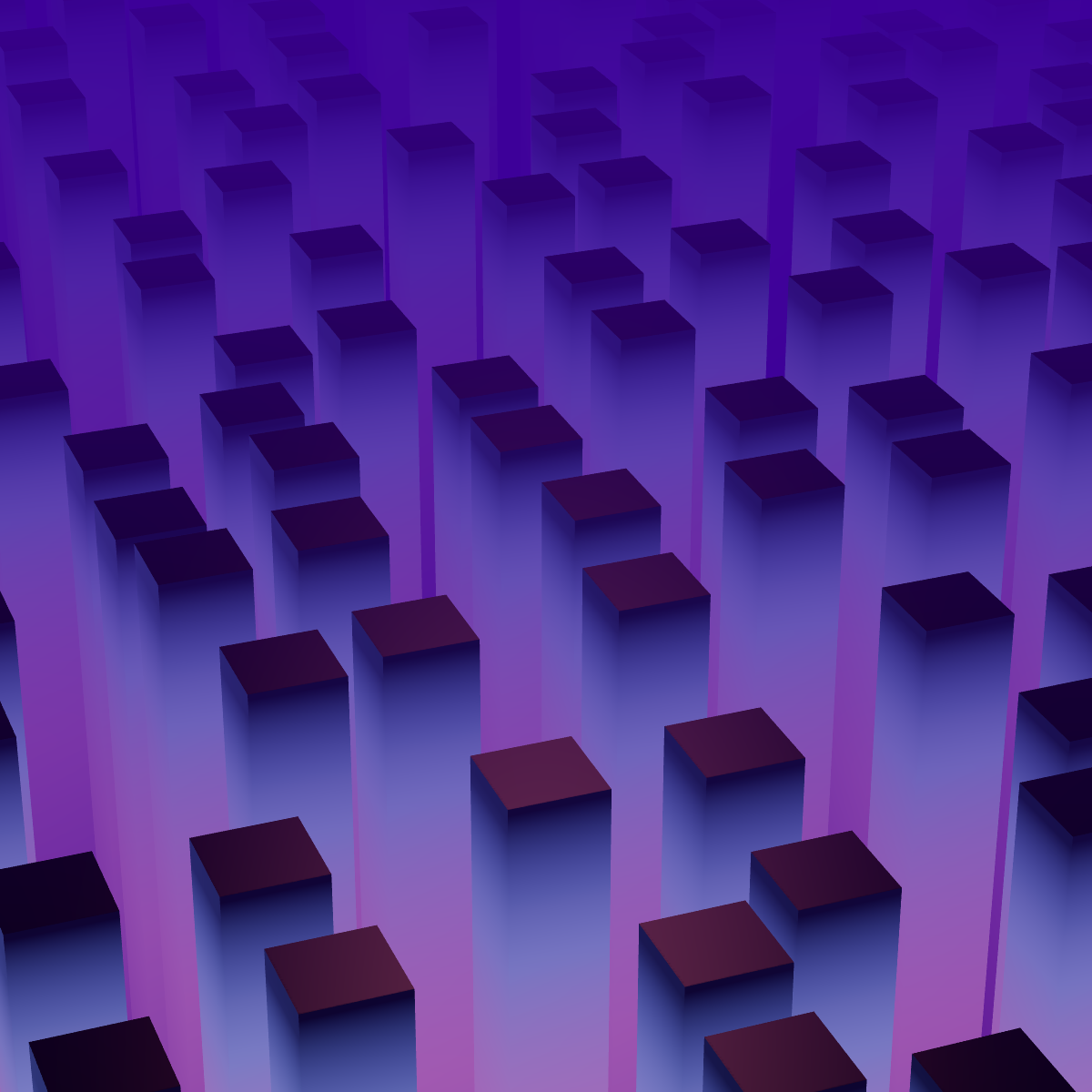 Sea of Monoliths #125 static NFT preview