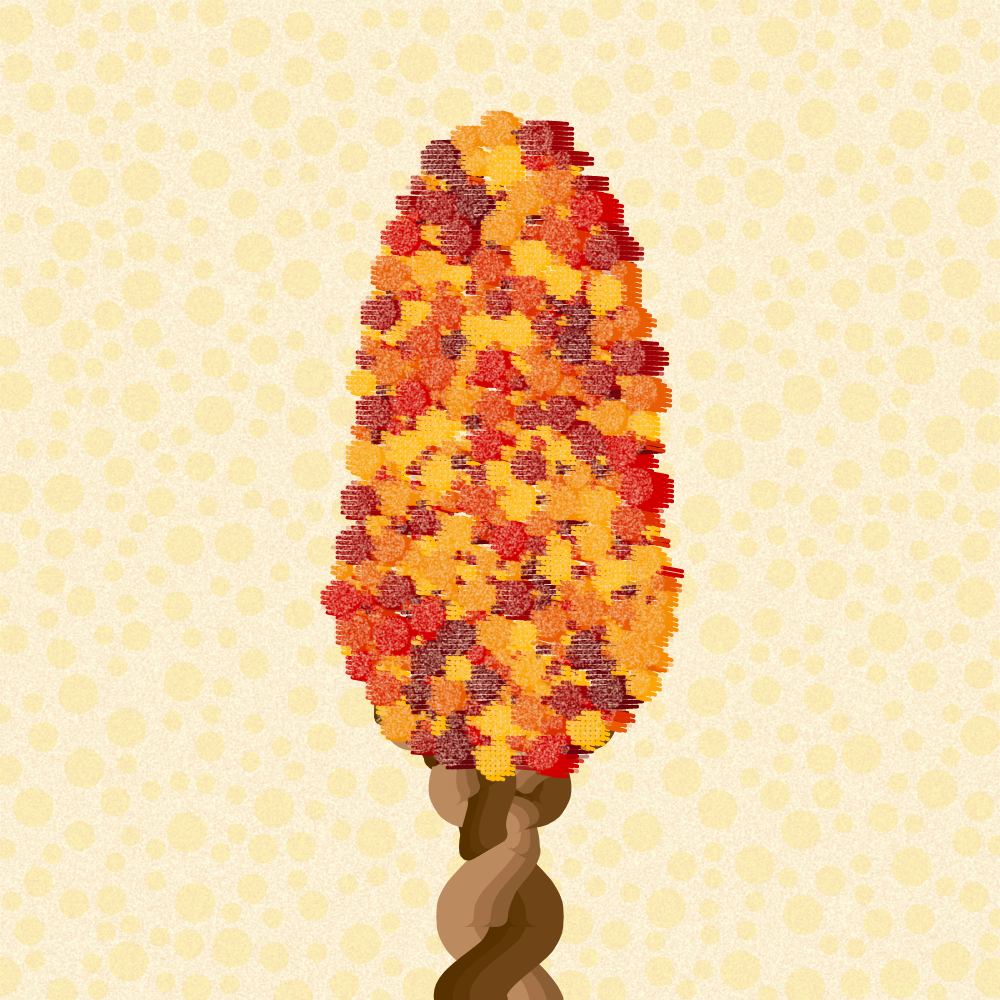 AUTUMN TREE #11 static token preview