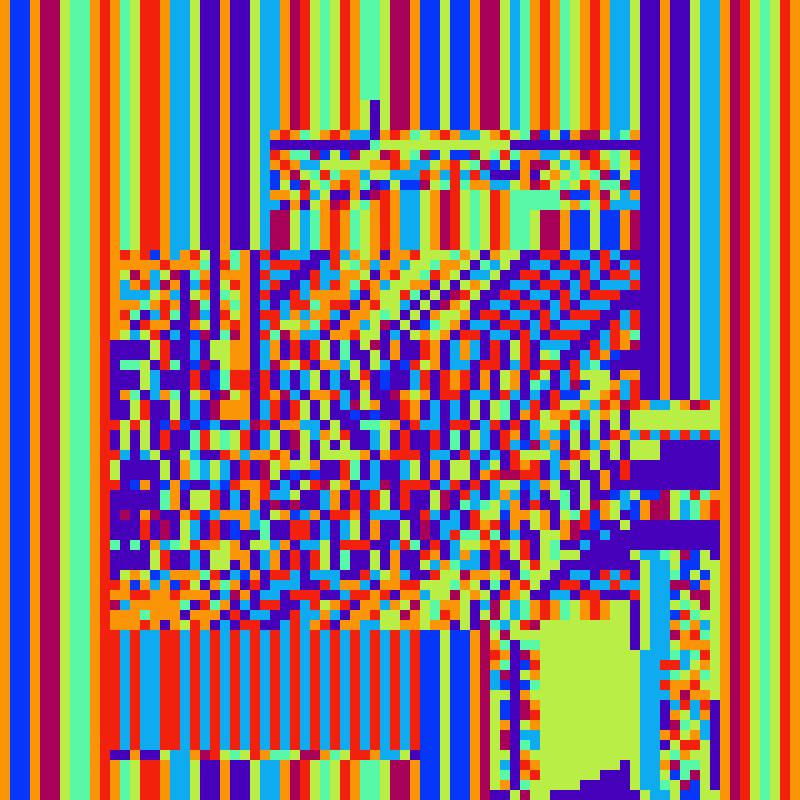Mosaic #431 static NFT preview