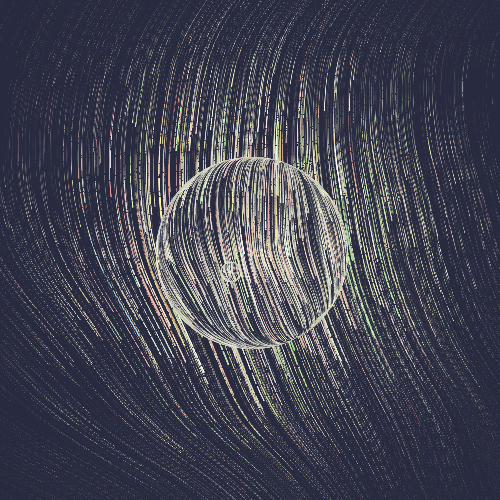 Solar wind #46 static NFT preview