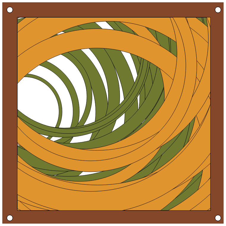 Boundary Swirl #214 static NFT preview