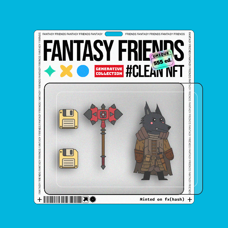 Fantasy Friends #136 static token preview