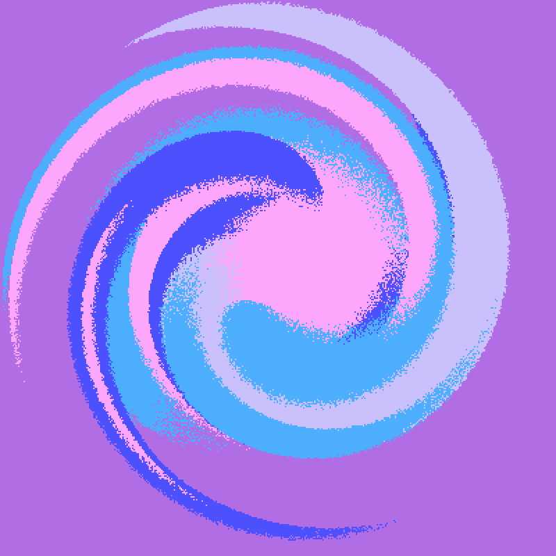 Ditherwhirl #145 static NFT preview