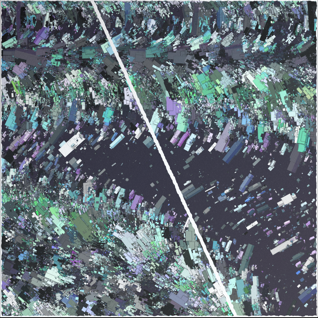 Fracture #34 static NFT preview