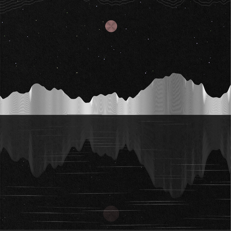 Night coast of Atlantis #44 static NFT preview