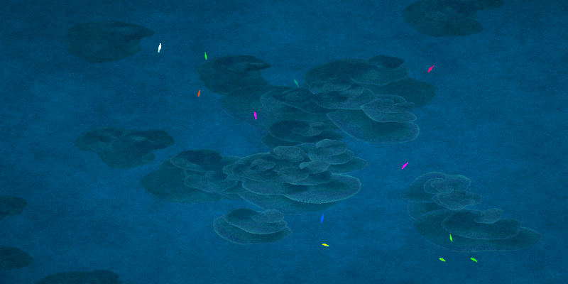 The Restoration Scheme: Reefs #32 static token preview