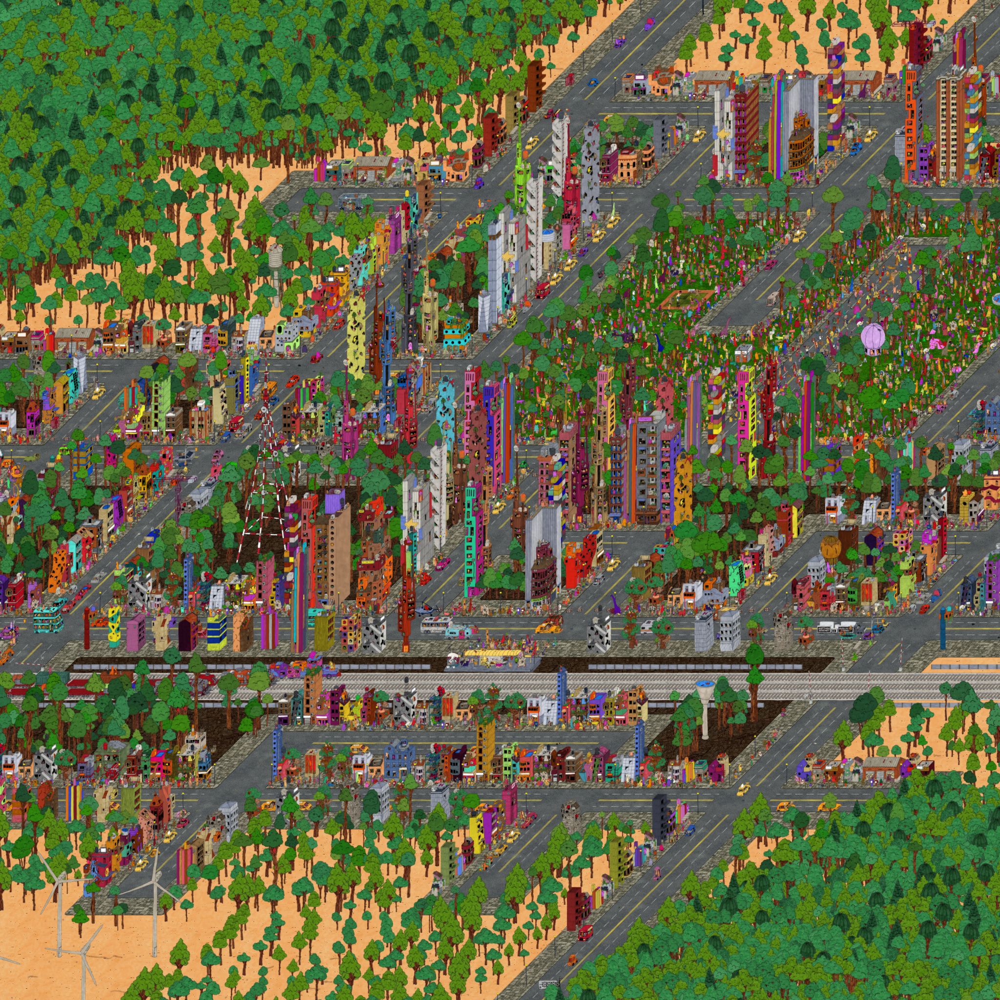 GuilVille: City Skyscrapers #46 static NFT preview