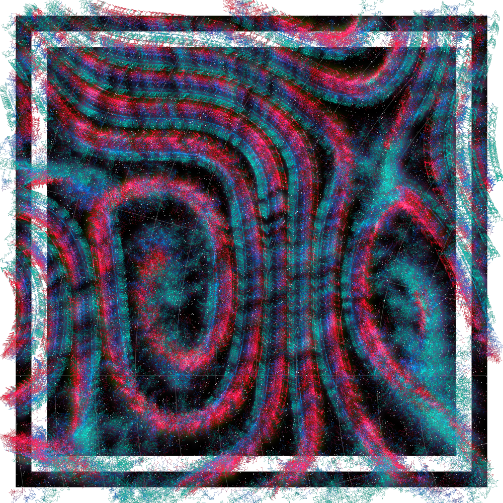 Floating points #1 static NFT preview