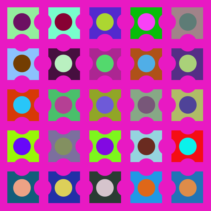 Complementary Dot Logic #62 static NFT preview