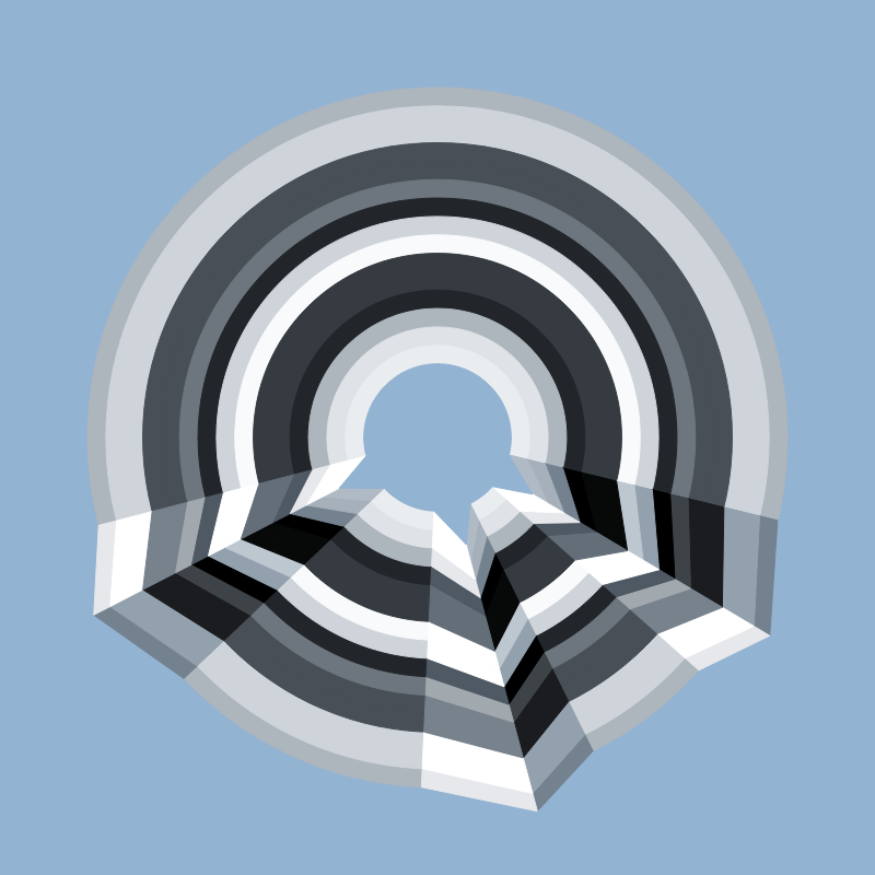 Folded Circle #54 static token preview