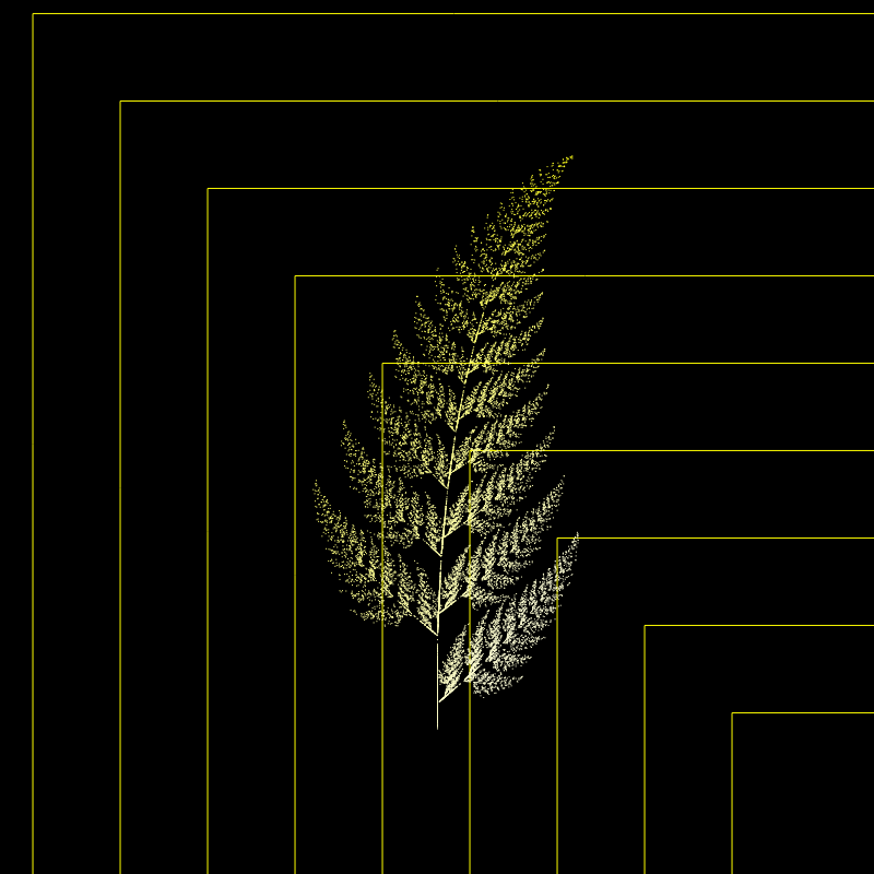 Fractal Leaves #41 static token preview