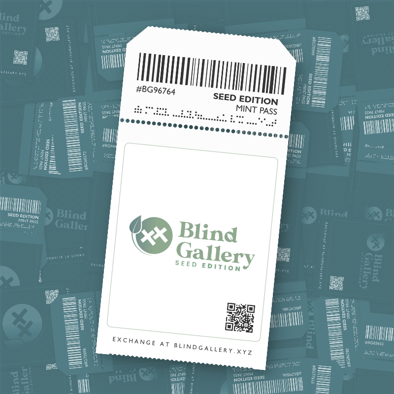 Blind Gallery Mint Pass (Seed Edition) #671 static NFT preview