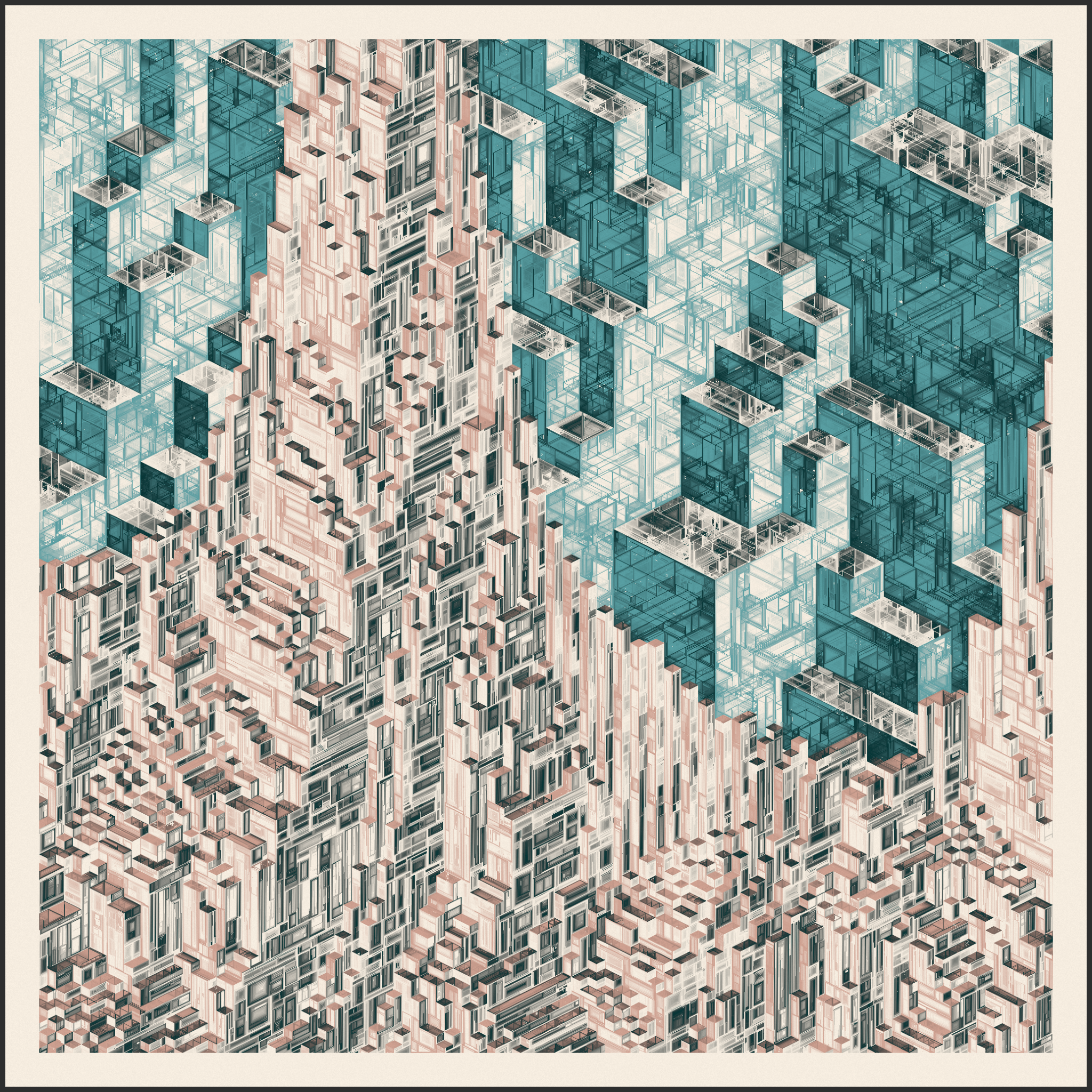 Atoms' Gaze #107 static NFT preview