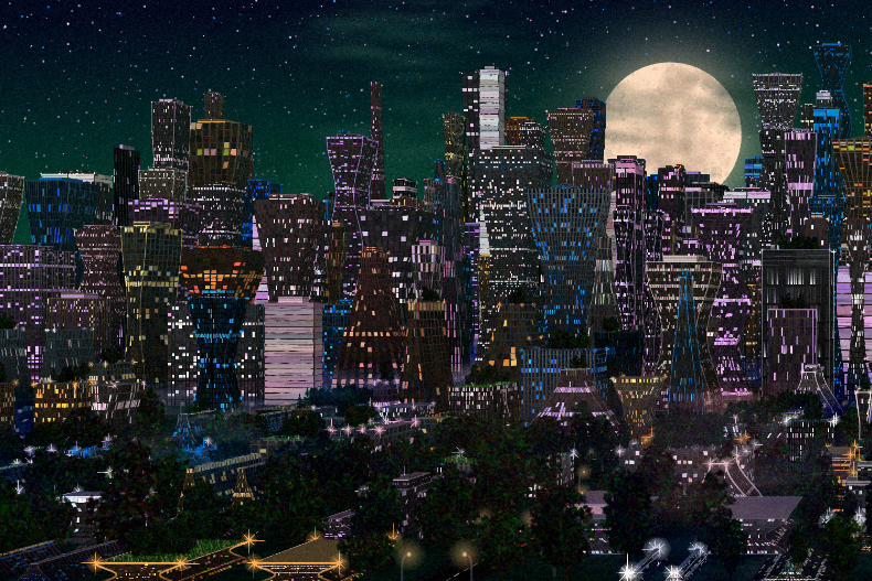 Luminocity #123 static NFT preview
