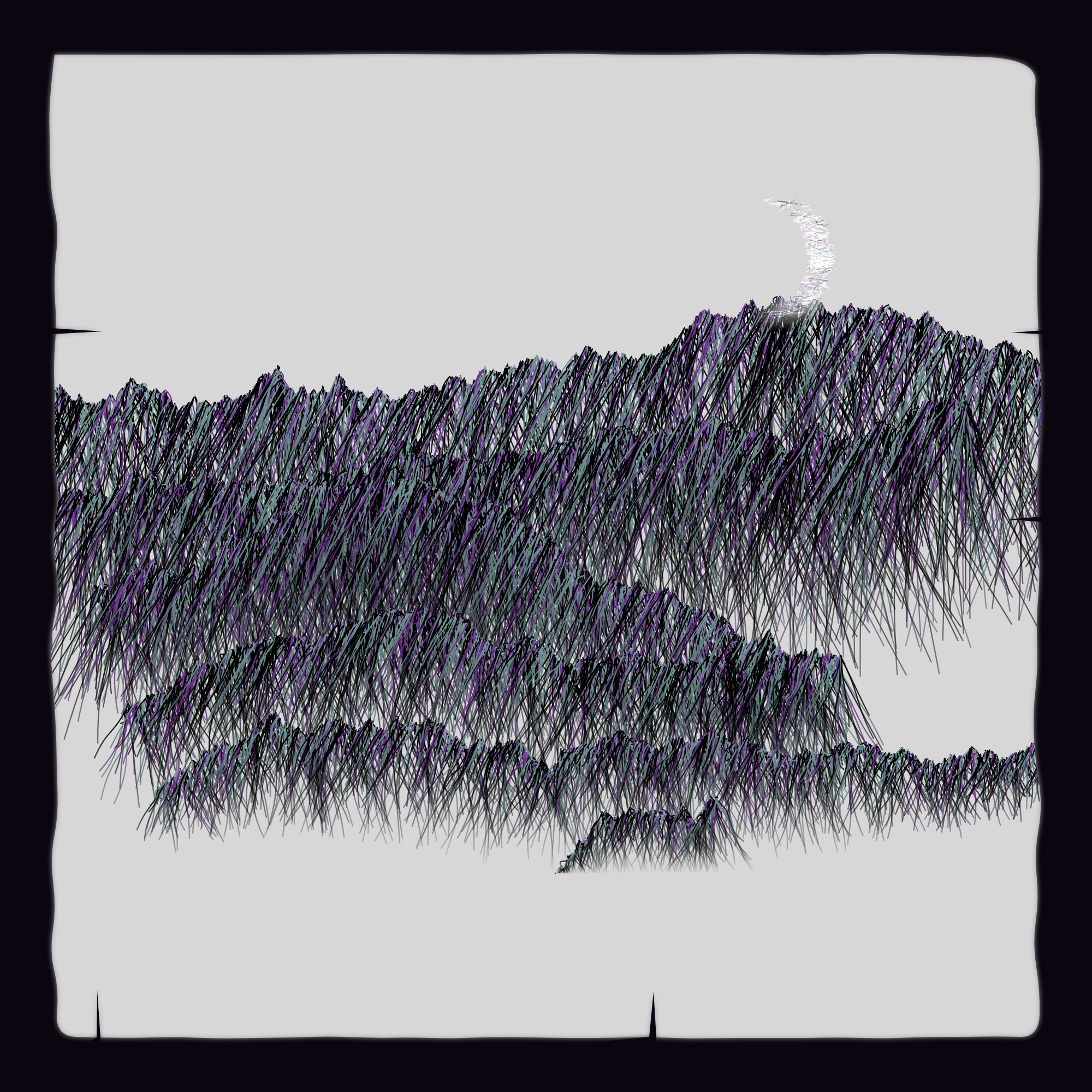 Misty Mountains #118 static NFT preview