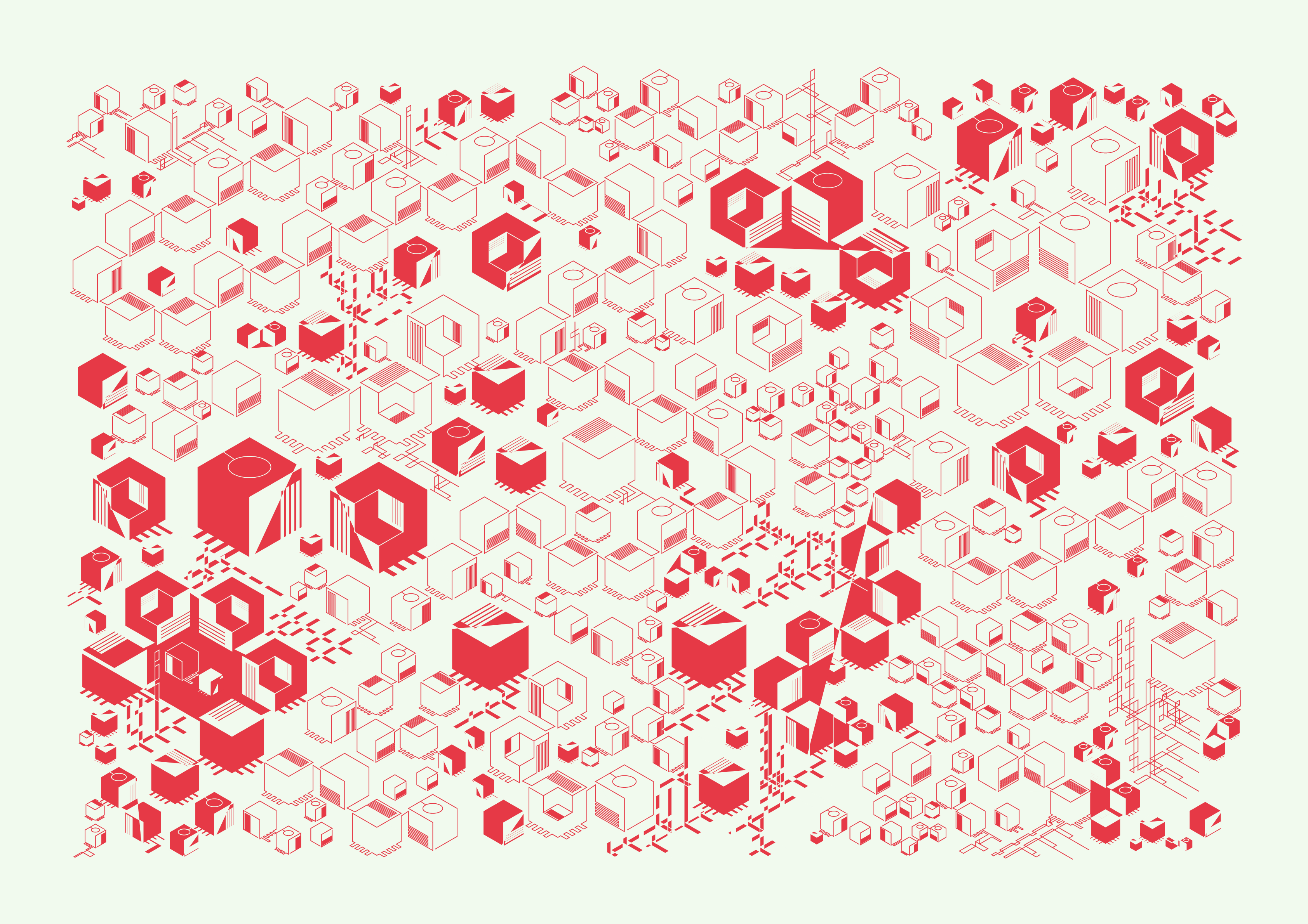 Self-healing concrete #98 static NFT preview