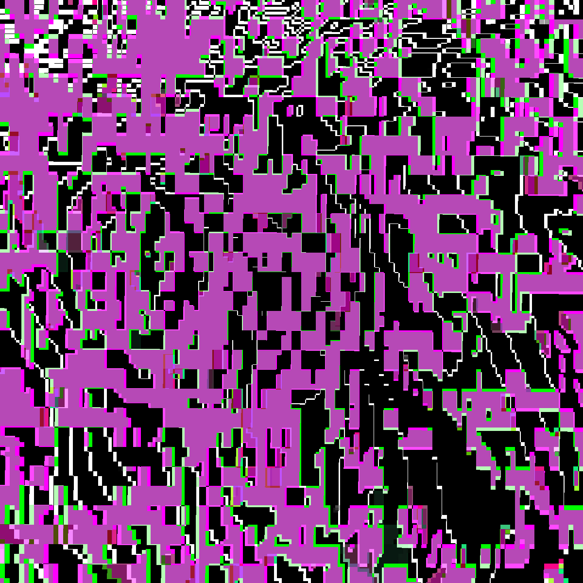 Pixel Topography #32 static NFT preview