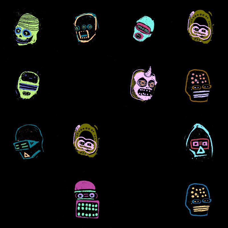 Warhol's Rabble #78 static token preview