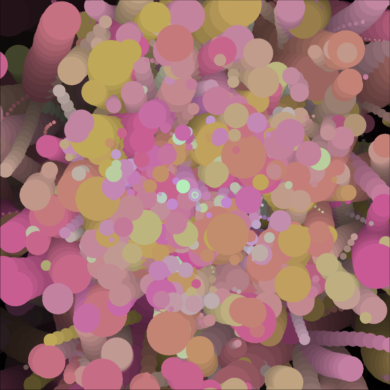 Instance Fractal Particles V1 #5 static NFT preview