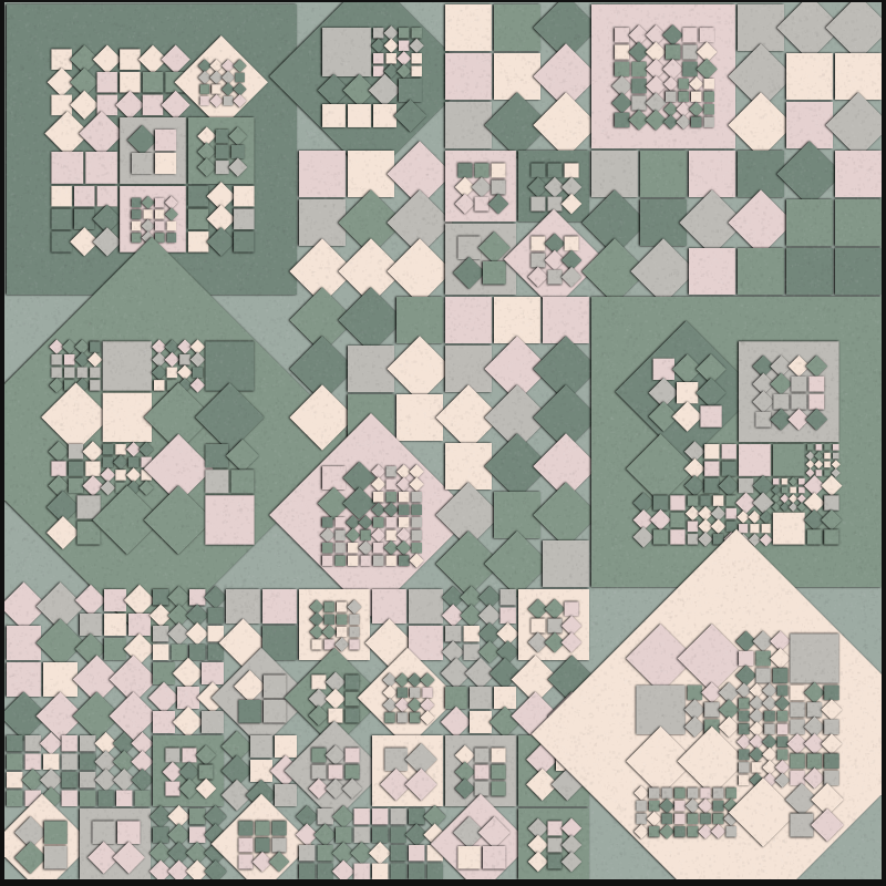 Square pattern v1 #4 static NFT preview
