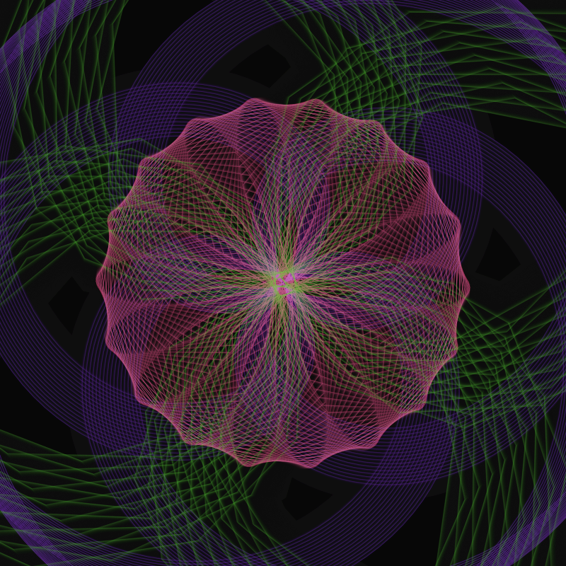 MathArt：FxHash #95 static token preview