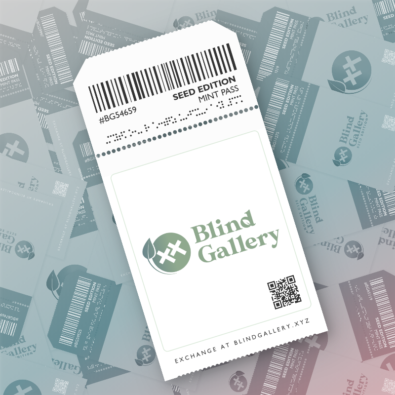 Blind Gallery Mint Pass (Seed Edition) #515 static NFT preview