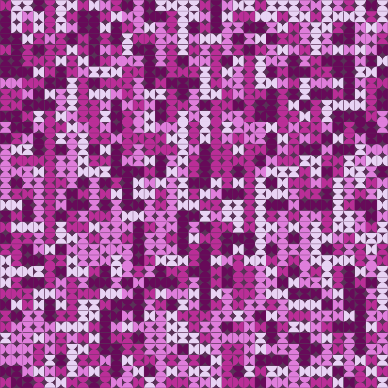 Mid-Century pattern #112 static NFT preview