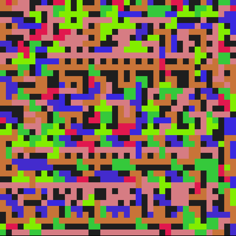 random.tetris #50 static token preview