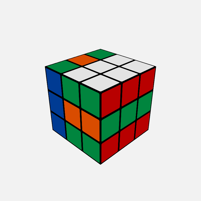 Rubik's Cube #109 static token preview