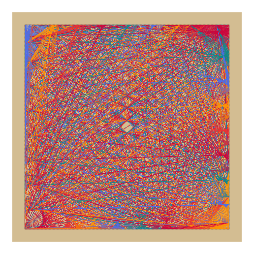 String art generator #184 static NFT preview