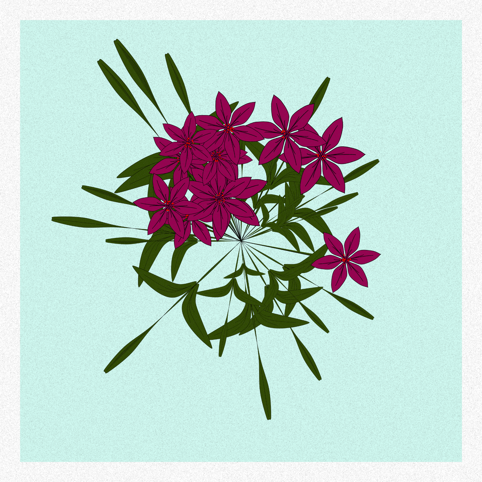 Flowers #221 static token preview