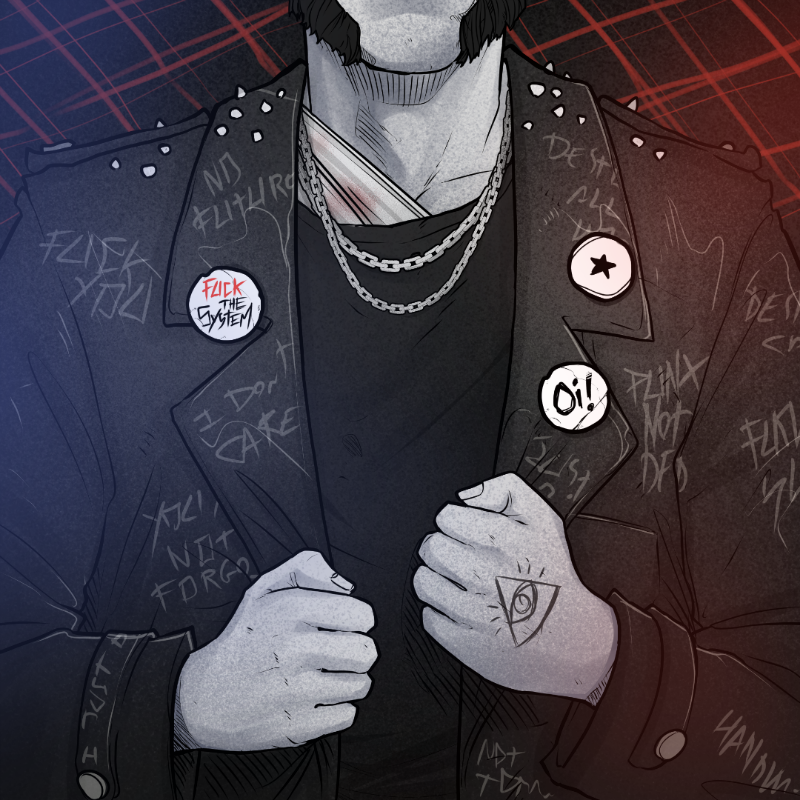 PUNX NOT DEAD #112 static token preview
